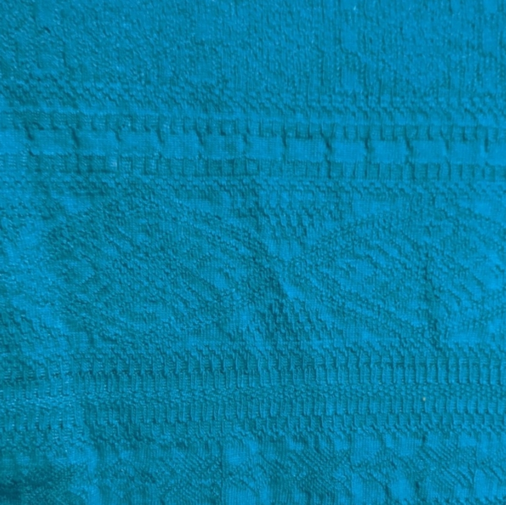 Teal Textured Racerback - Picture 3 of 4
